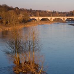 La Loire depuis le pont Napoléon
